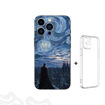 BatNight Skin – Gotham Edition + Coque Transparente