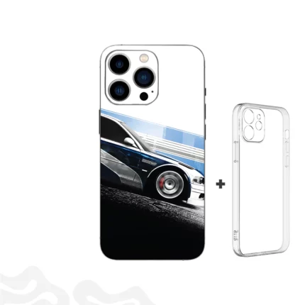 Carbon Pursuit Skin – BMW M3 NFS Legacy + Coque Transparente
