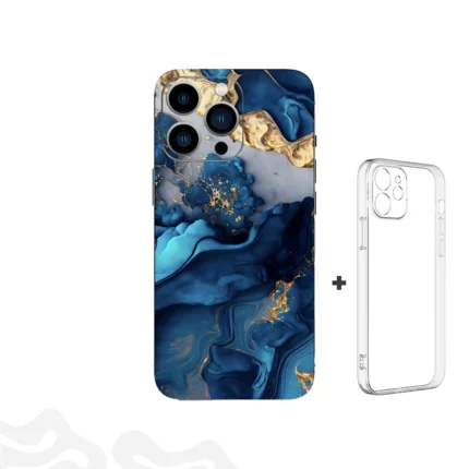 Liquid Sapphire Skin – Couture Flow + Coque Transparente