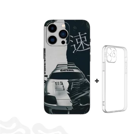 Gatebil Legacy Skin – Toyota Supra MK4 Drag Spirit + Coque Transparente