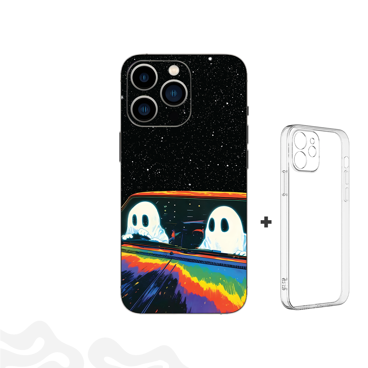 03 Ethereal Joyride Skin - Cosmic Ghost Trip - Coque Transparent - Image 1