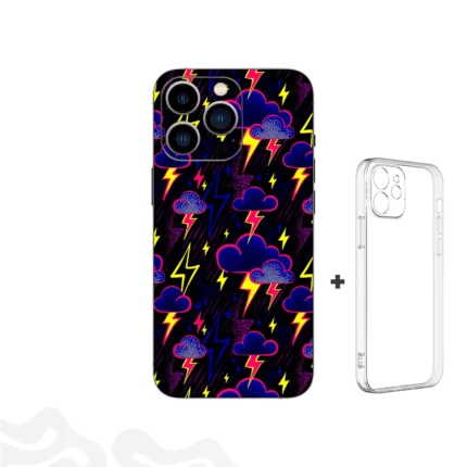 Storm Surge Skin – Pop Pattern + Coque Transparente