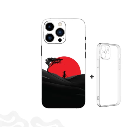Samurai Look Skin - Oni Eyes - Coque Transparent