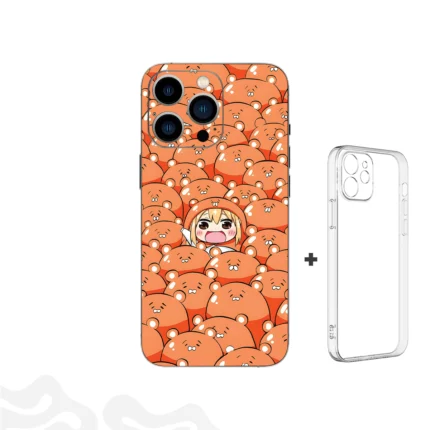 Kawaii Crowd Skin - Anime Bear Gang - Coque Transparent