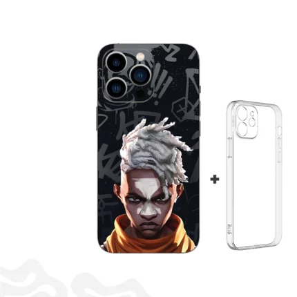 Ekko Mirage Skin – Arcane Edition + Coque Transparente