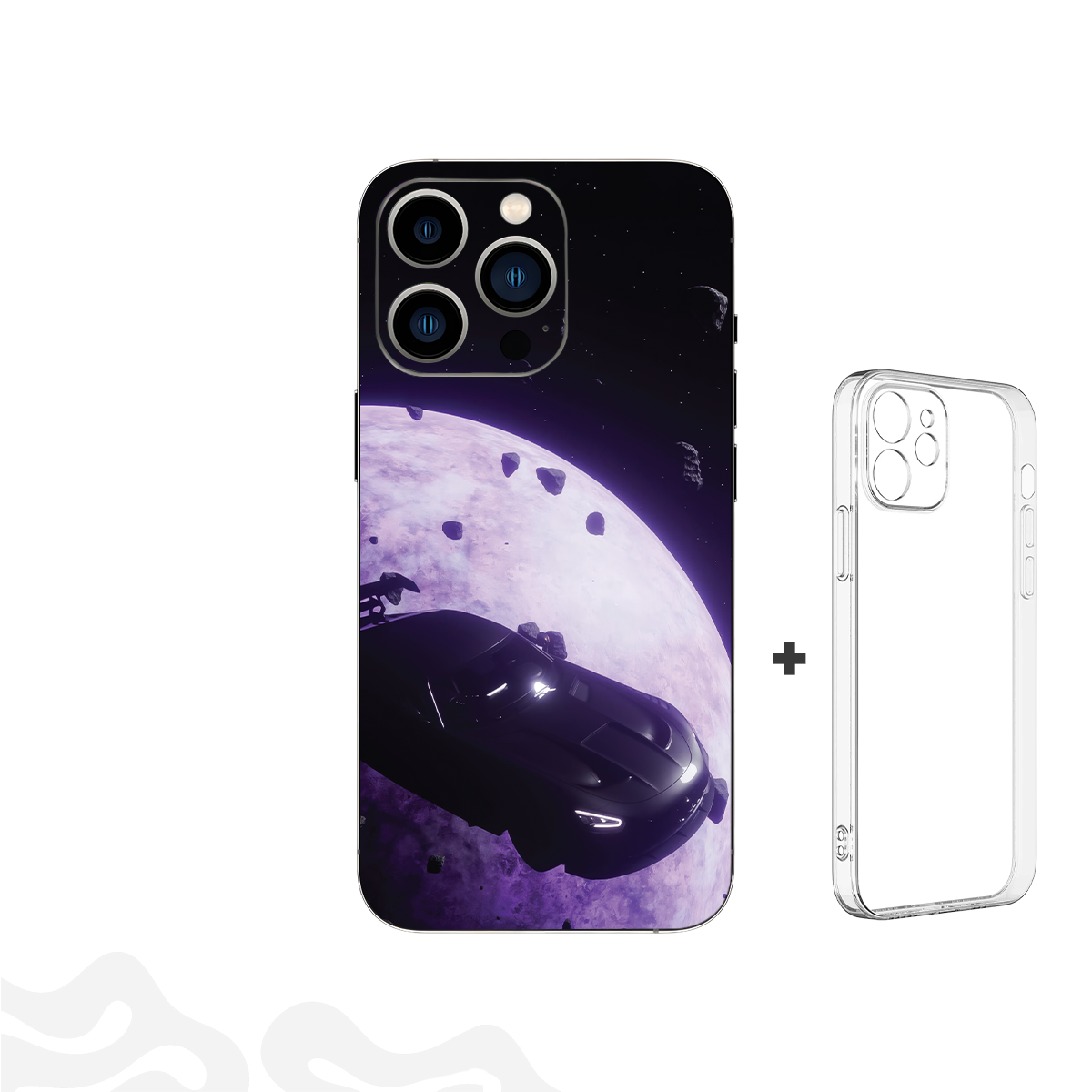 09 NSX Eclipse Skin – Cyberpunk Space Drift + Coque Transparente - Image 1