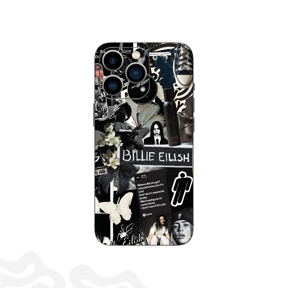 07 Billie Eilish Collage Skin - Dark Collage - Image 1