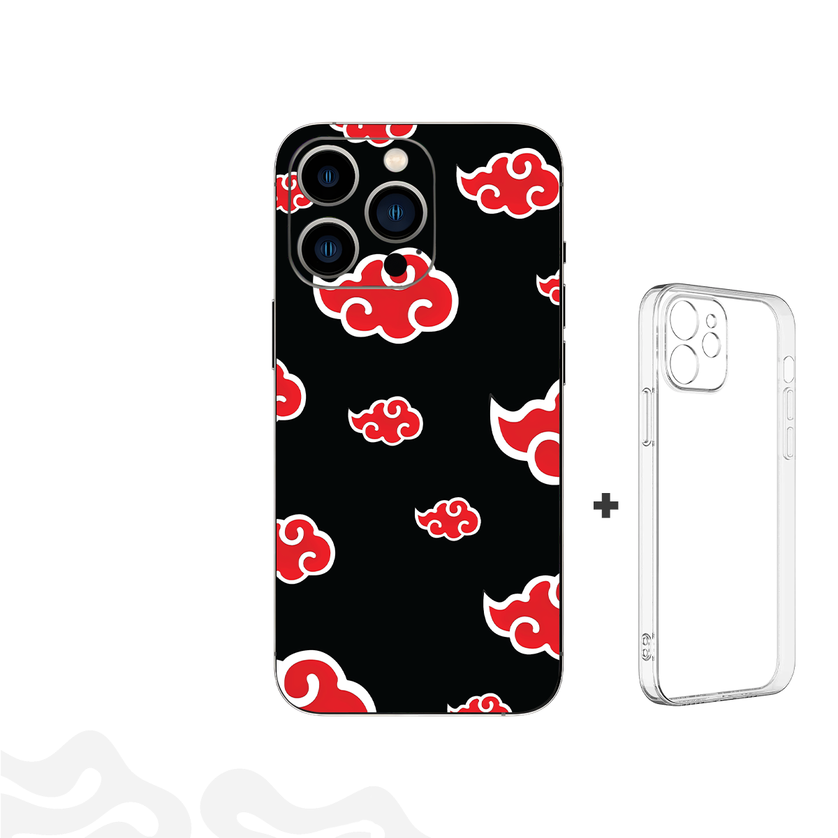 31 Akatsuki Clouds Skin - Red Pattern - Image 1