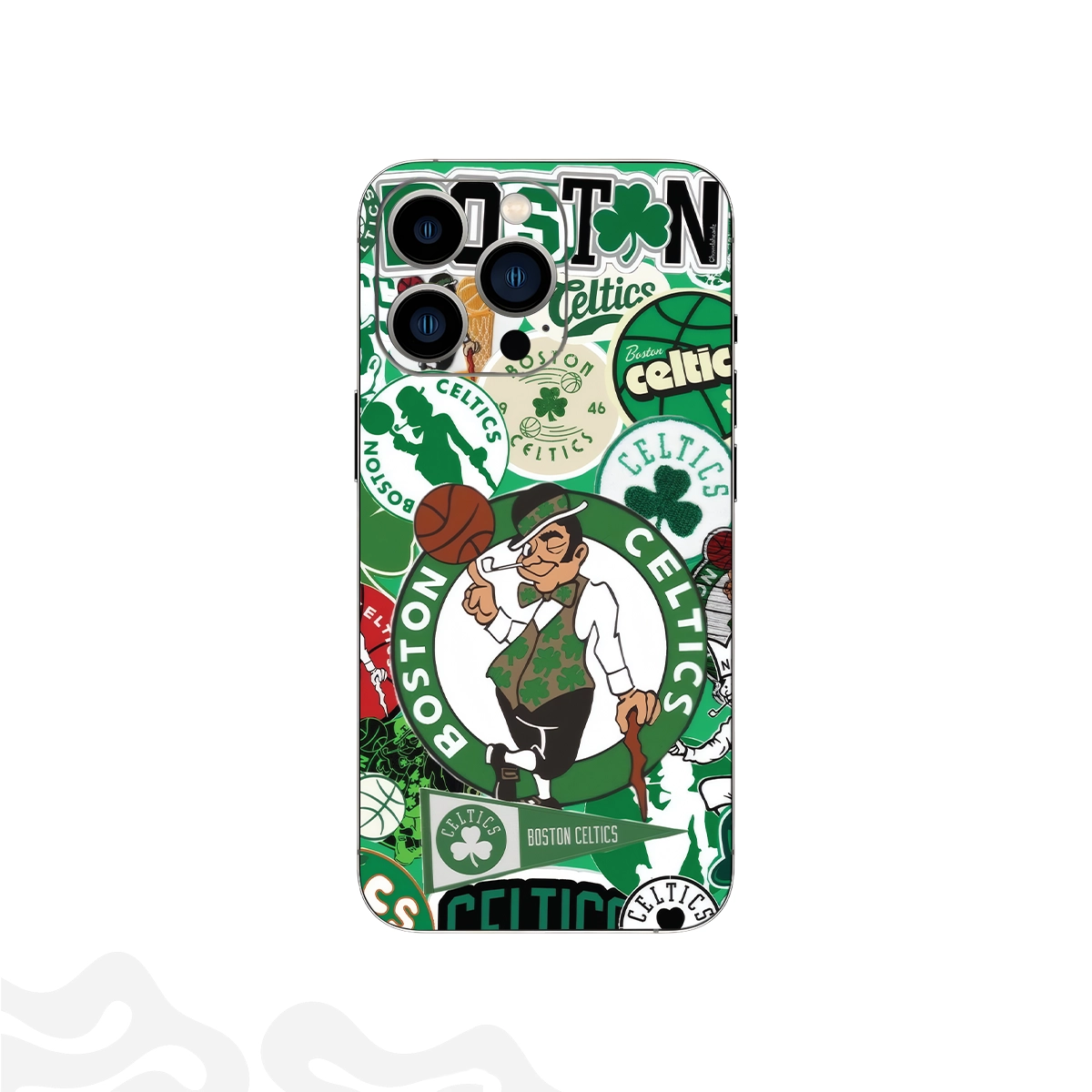 04 Boston Celtics Collage Skin - Lucky Pride - Image 1