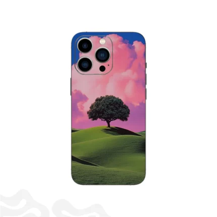 Midnight Crescent Skin – Retro Cosmic Glow