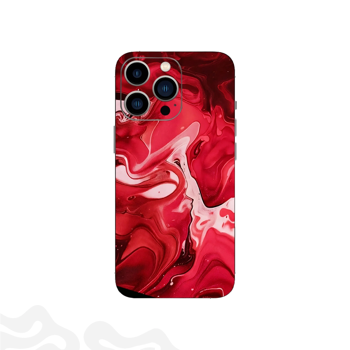 07 Red Flux Skin – Liquid Fire - Image 1
