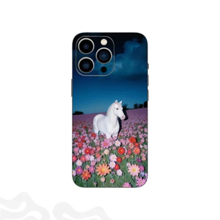 Floral Equine Skin – Retro Horse Art